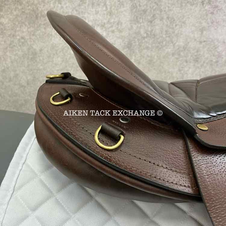 **SOLD** Crosby Marathon All Purpose Endurance Saddle, 17" Seat, Medium Tree, Wool Flocked Panels