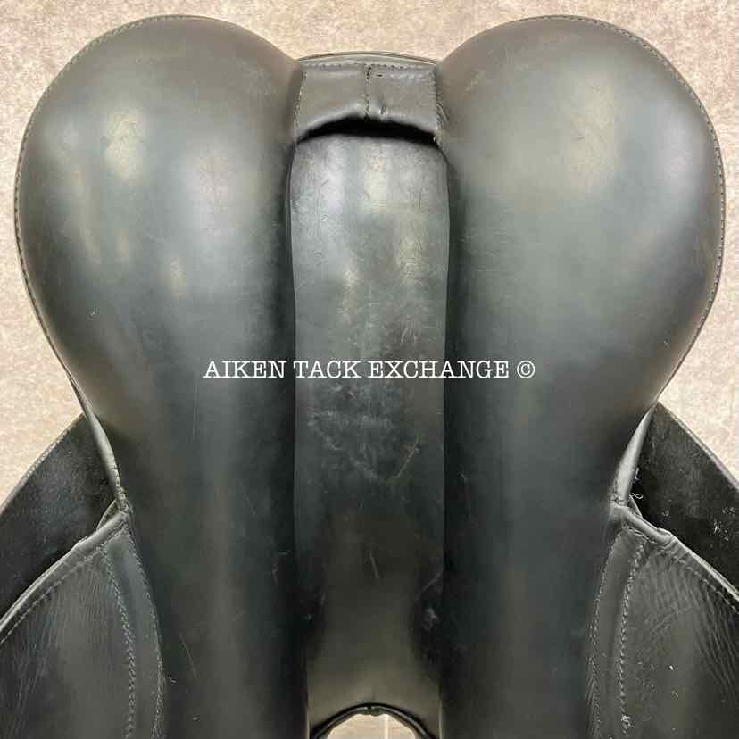 **SOLD** Albion Style Dressage Saddle, 18" Seat, Medium Tree, Wool Flocked Panels