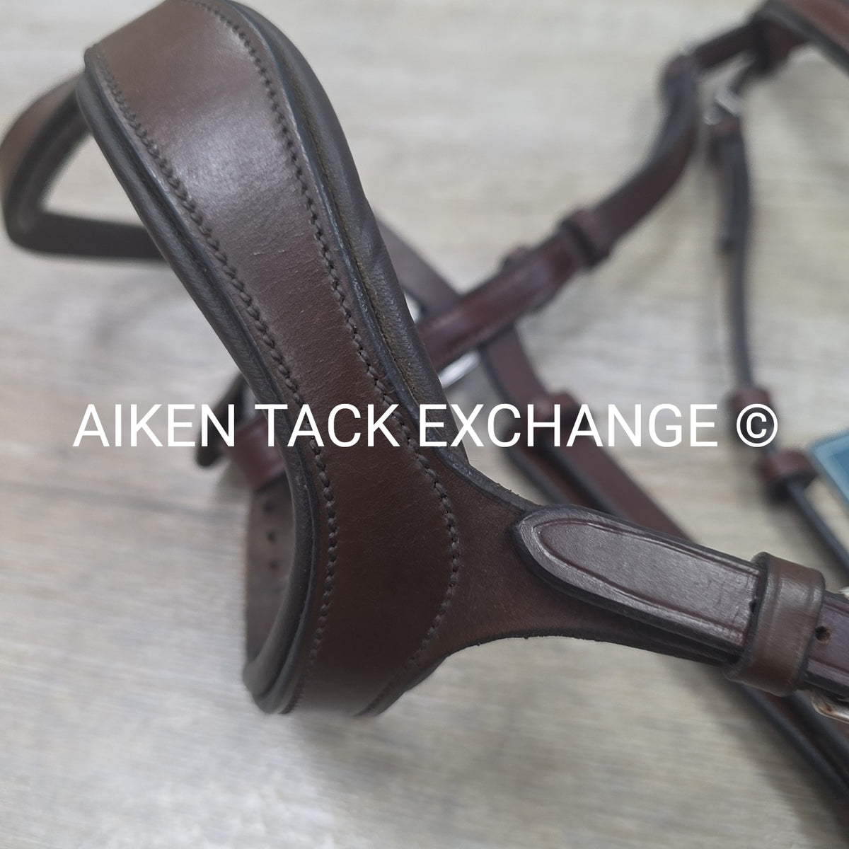 KL Select Tuscan Anatomic Bridle, No Reins, Brown, Size Full