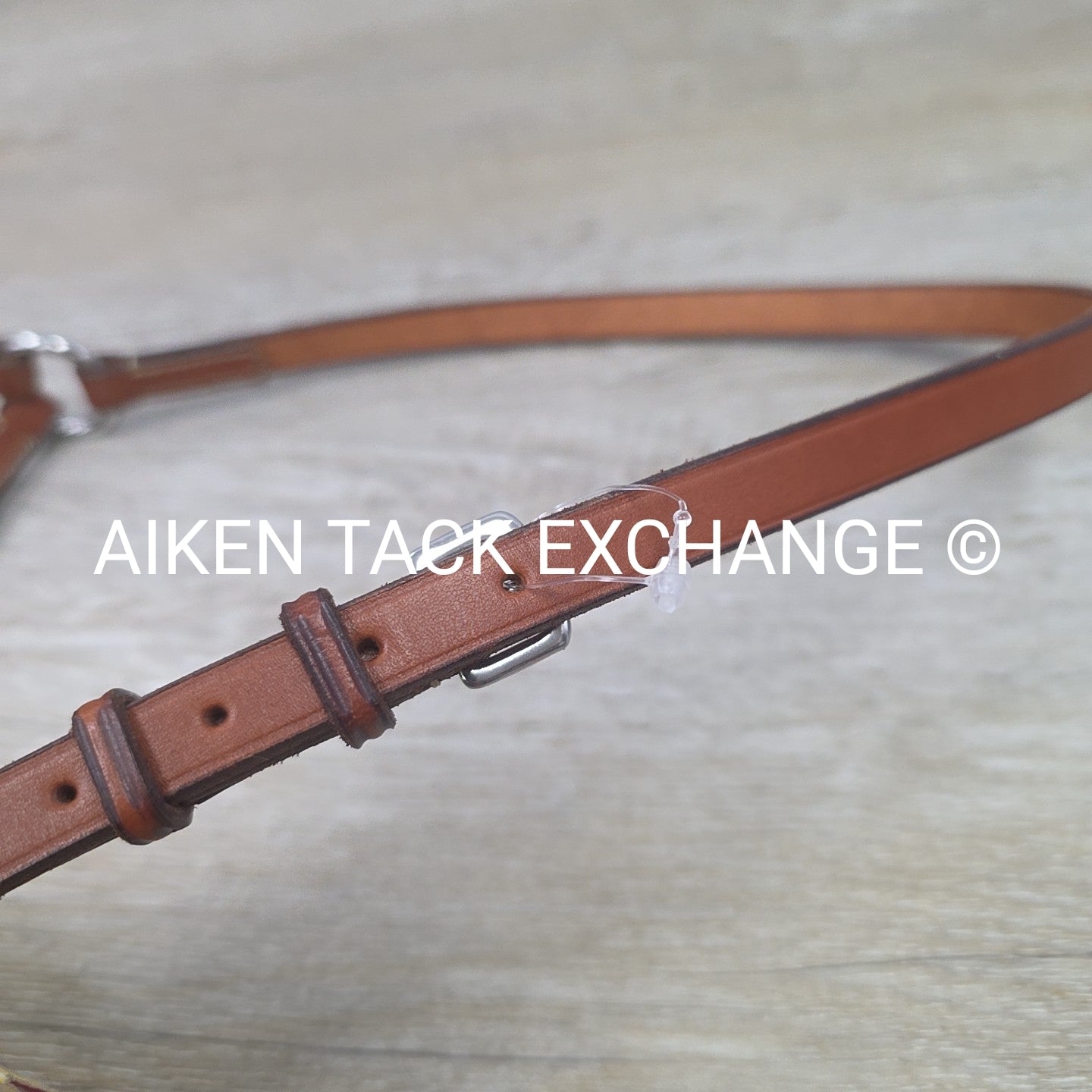 Edgewood Raised Fancy Stitched Figure 8 Noseband, Brown, Size Cob