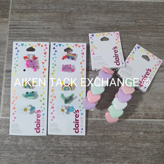 Claire's Club Bundle - 2 Bracelets, 2 Ring Sets