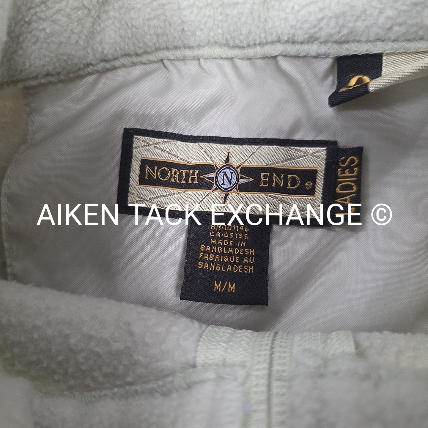 North End Aiken Hounds Fleece Vest, Size Medium
