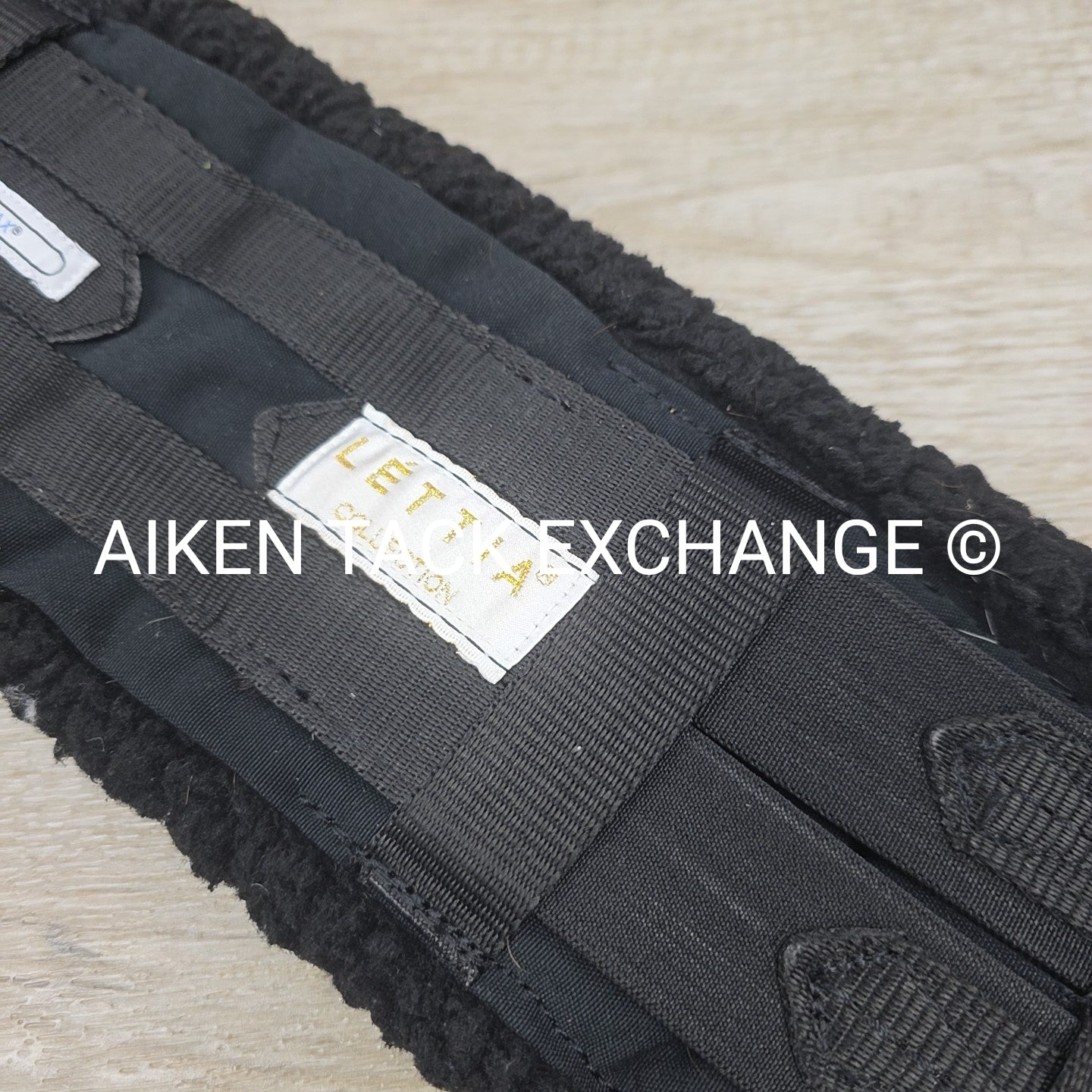 Lettia CoolMax Fleece Girth, Black, 22"