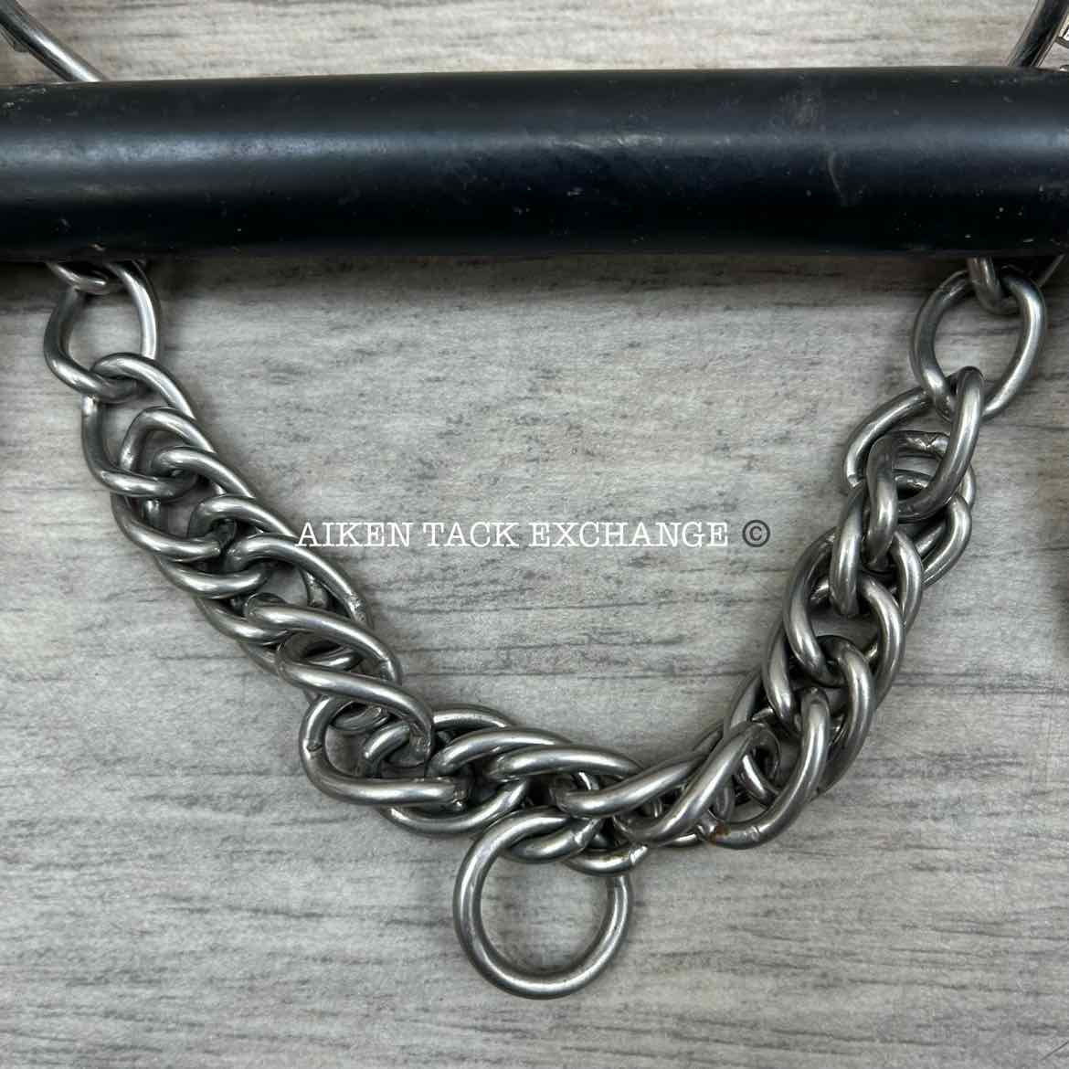 Korsteel Mullen Mouth Soft Rubber Pelham Bit 5.5"