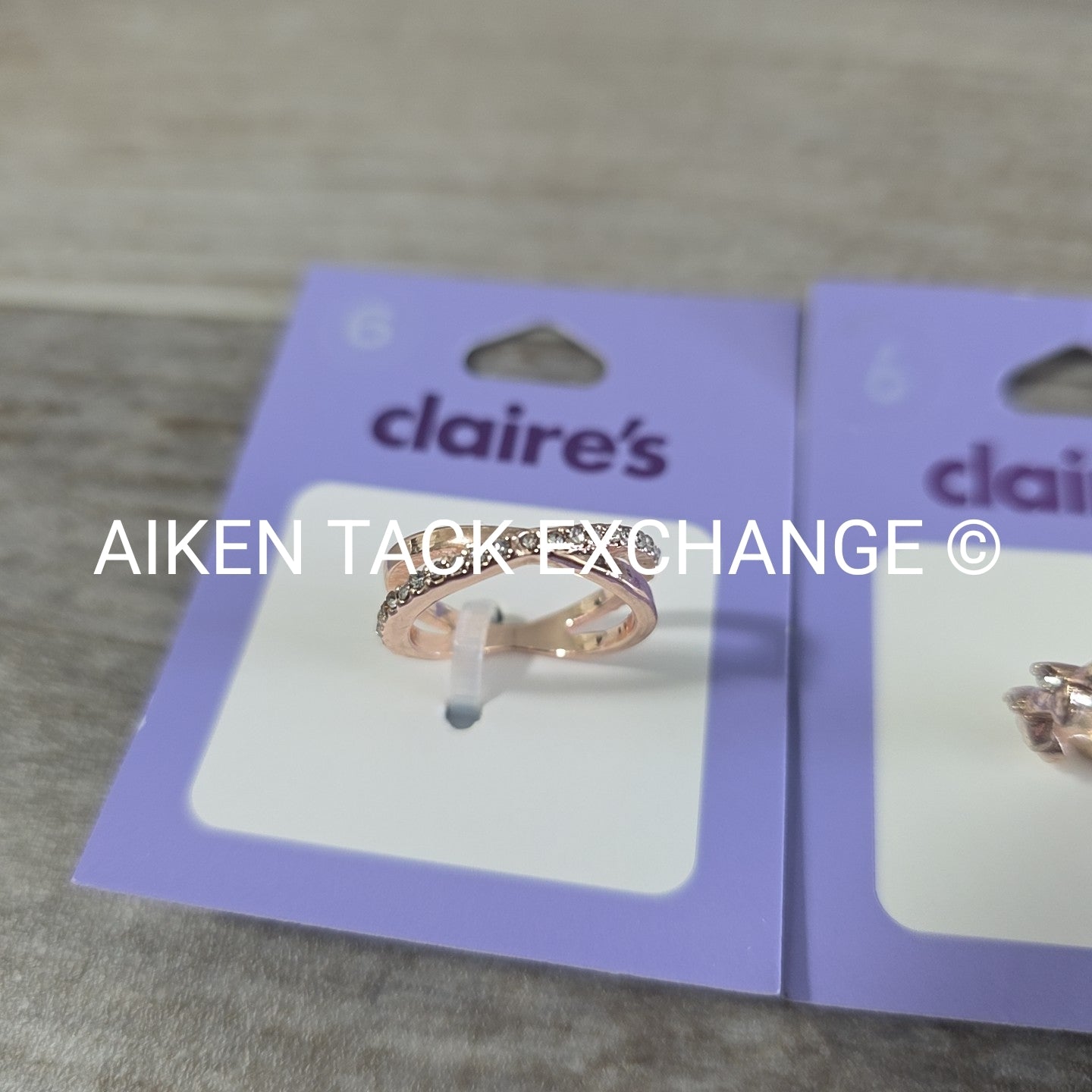 Claire's Rings (2) - Size 6
