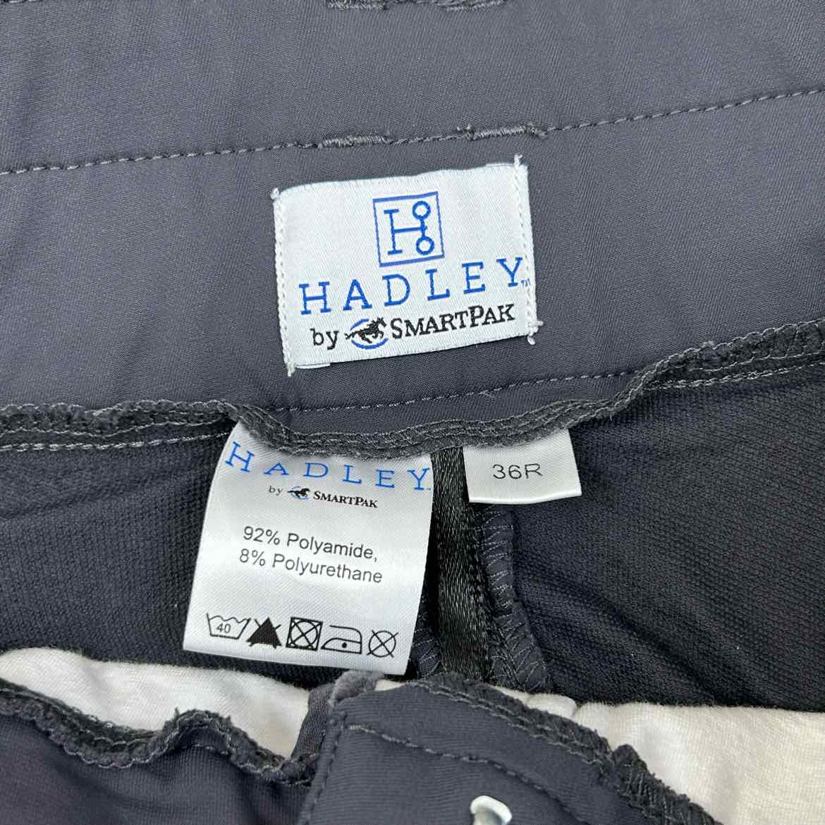 SmartPak Hadley Silicone Grip Full Seat Breeches, Size 36 R