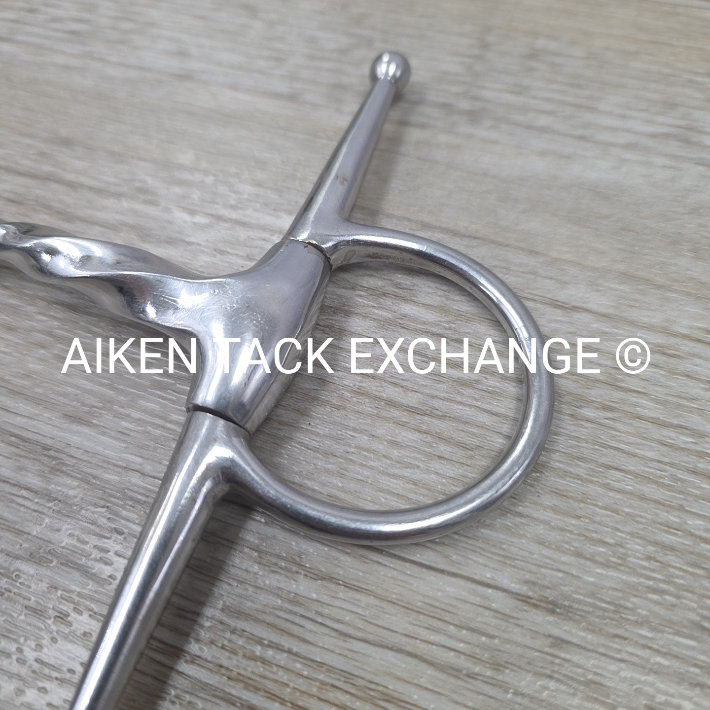 Single Joint Slow Twist Full Cheek Bit 6"