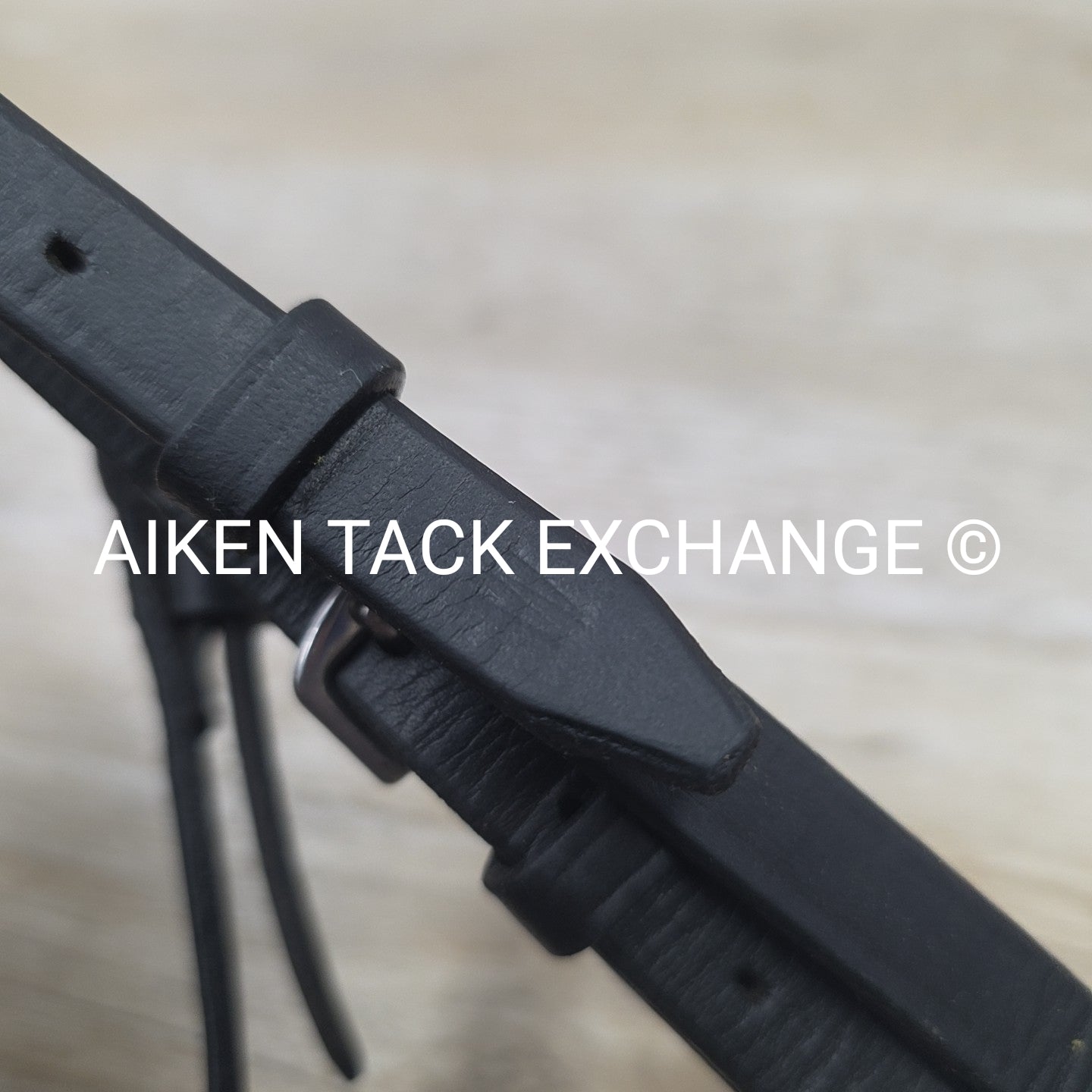 BARGAIN BUNDLE: Mis Matched Weymouth Double Bridle with Both Reins, Black, Size