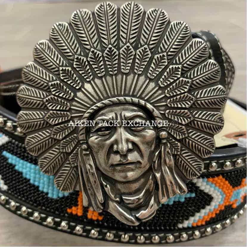 3D Belt Company Native Beaded Belt, 32