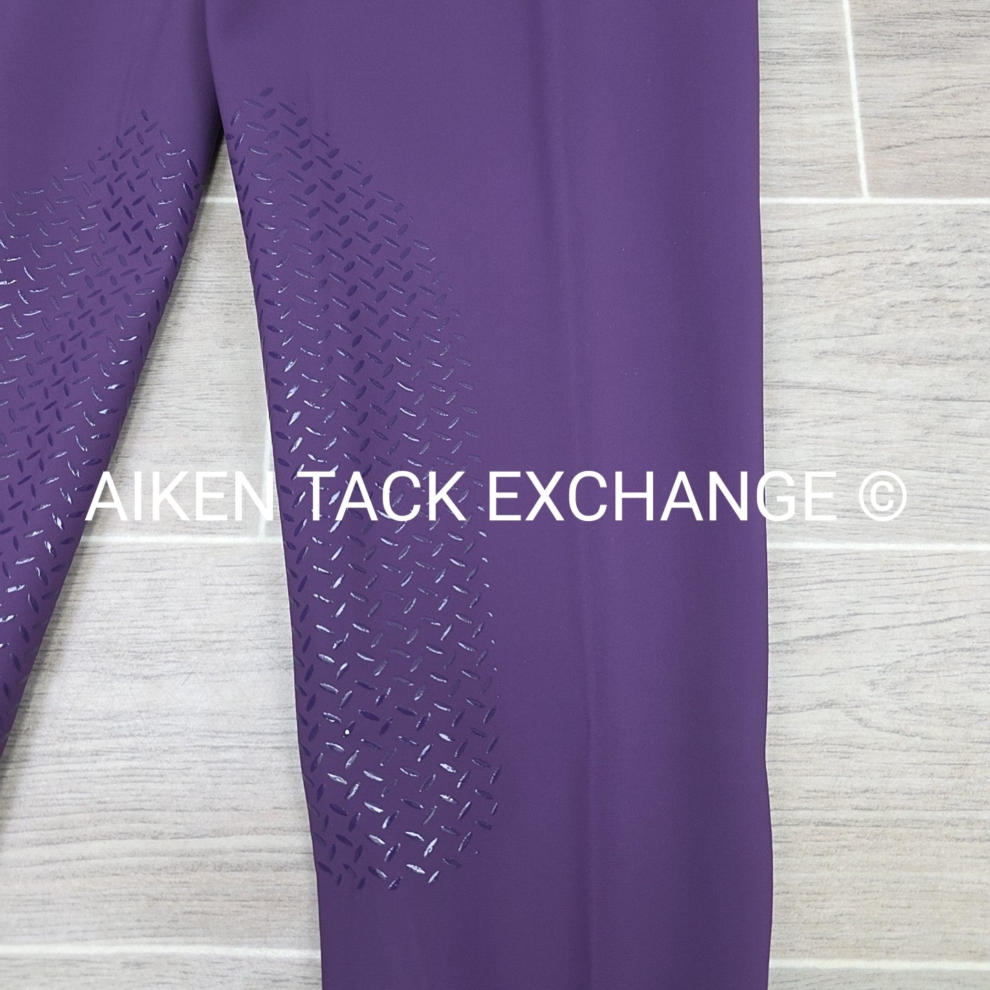 KL Select Gabrielle Knee Patch Breeches, Purple, Women's Size 30R