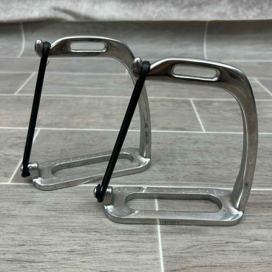 Coronet Peacock Safety Stirrup Irons 4.75" (No Pads)