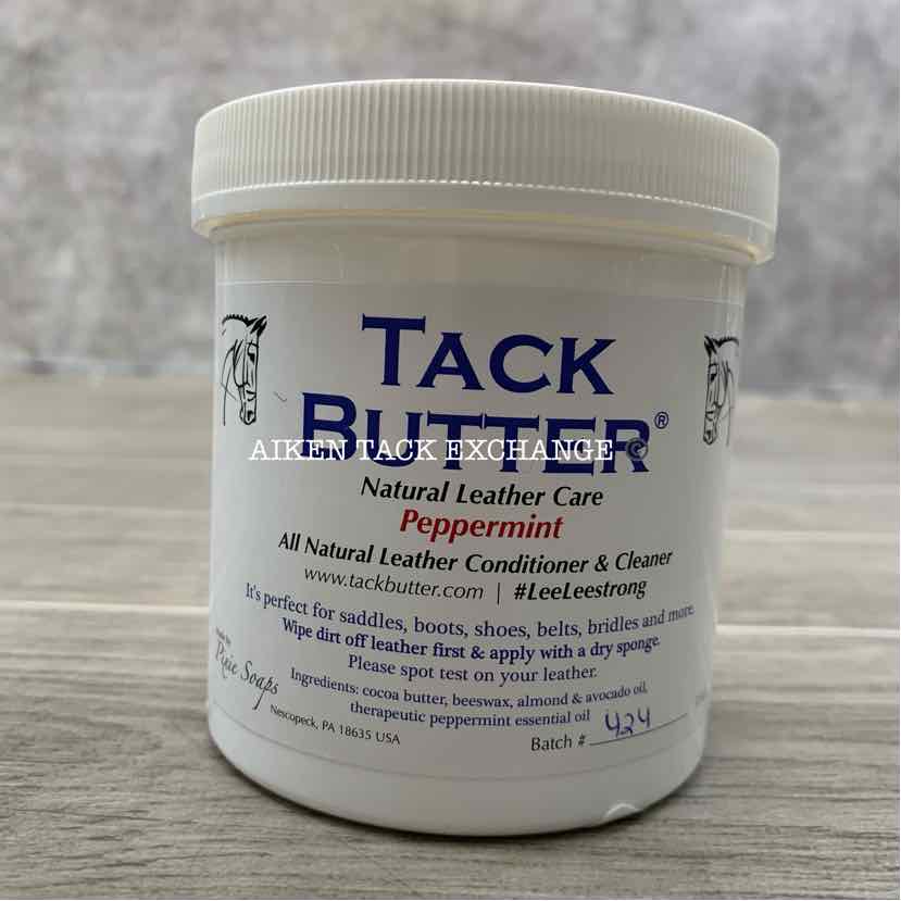 Tack Butter All Natural Leather Cleaner/Conditioner, Peppermint - 15 oz