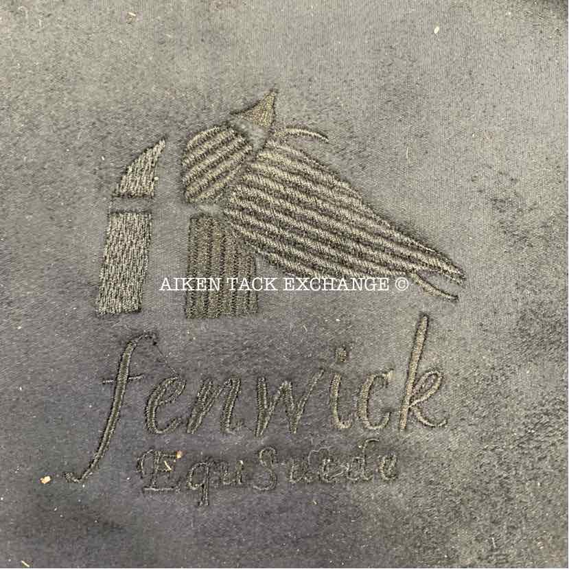 **CLEARANCE** Fenwick Equestrian EquSuede Performance Dress Blanket, Black, 74"