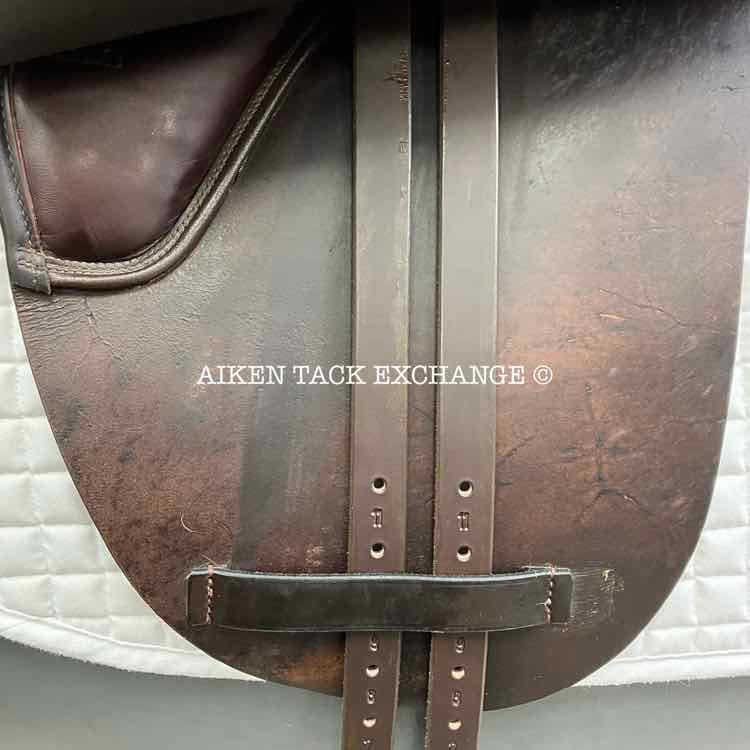 2007 Bates Kimberly Australian Stock Saddle, 17" / 17.5" Seat - Large, Adjustable Tree - Changeable Gullet, CAIR Panels