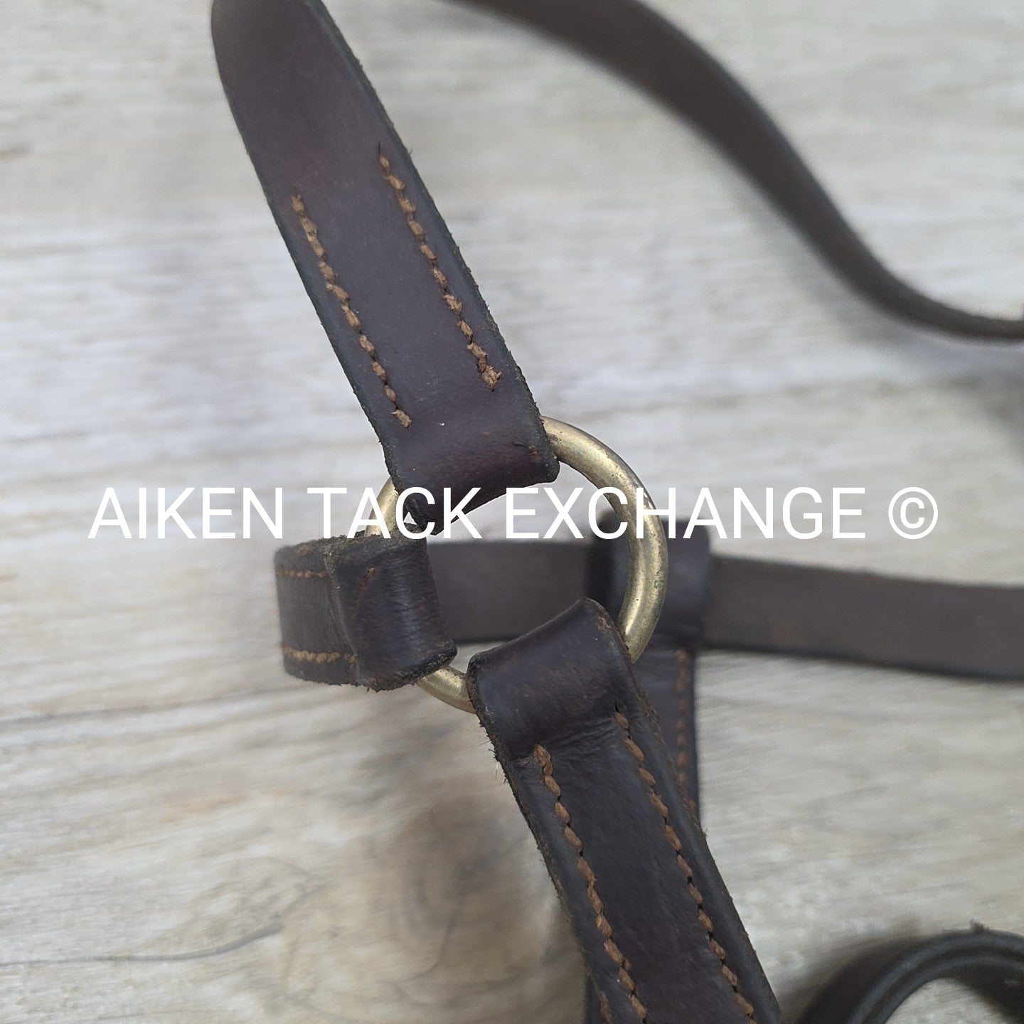 Leather Halter, Brown, Size Pony