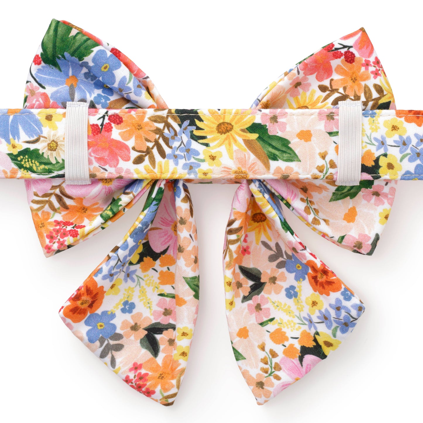 The Foggy Dog - Rifle Paper Co. x TFD Marguerite Lady Dog Bow: Large