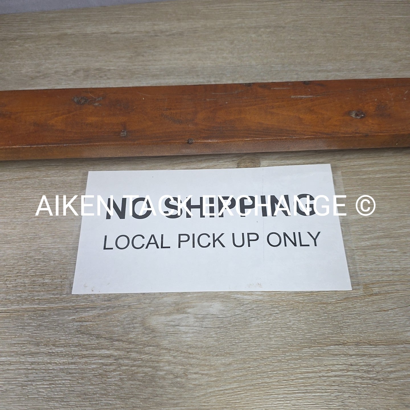 Wooden Saddle Stand