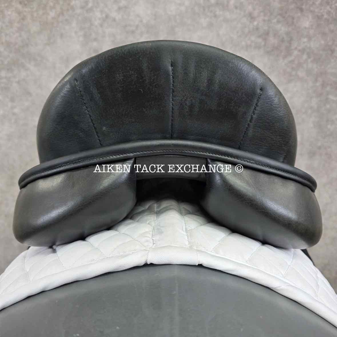 2011 Stackhouse Monoflap Dressage Saddle, 17" Seat, Medium Narrow Tree