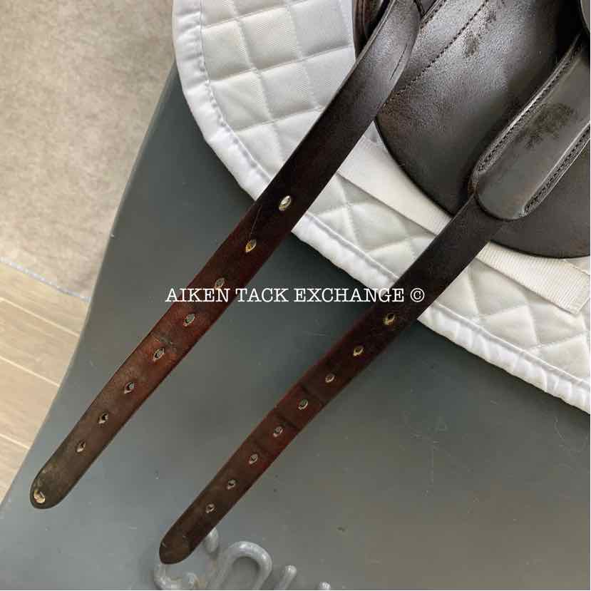 2011 Hulsebos DR CC Dressage Saddle, 17.5" Seat, Medium Wide Tree, Wool Flocked Panels