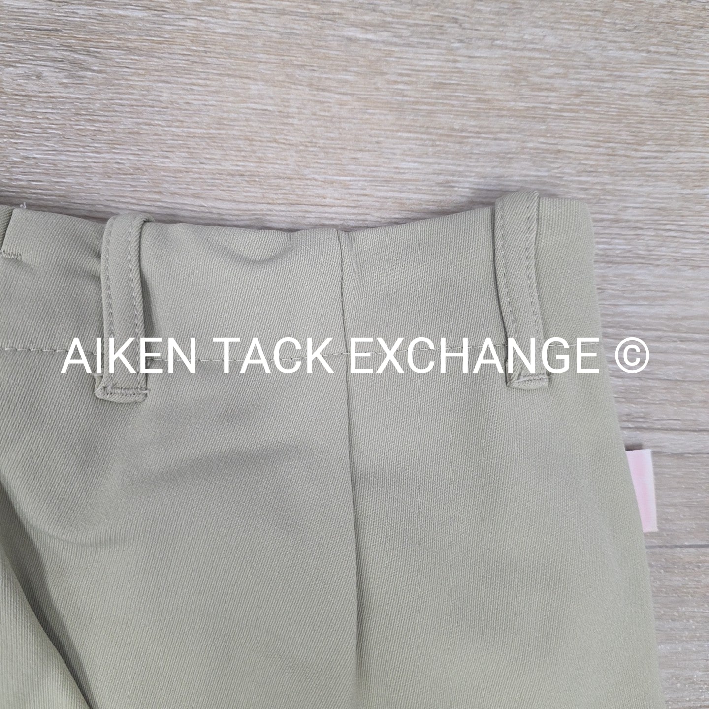 Tailored Sportsman Supreme Hunter Side Zip Knee Patch Breeches, Size 24 L