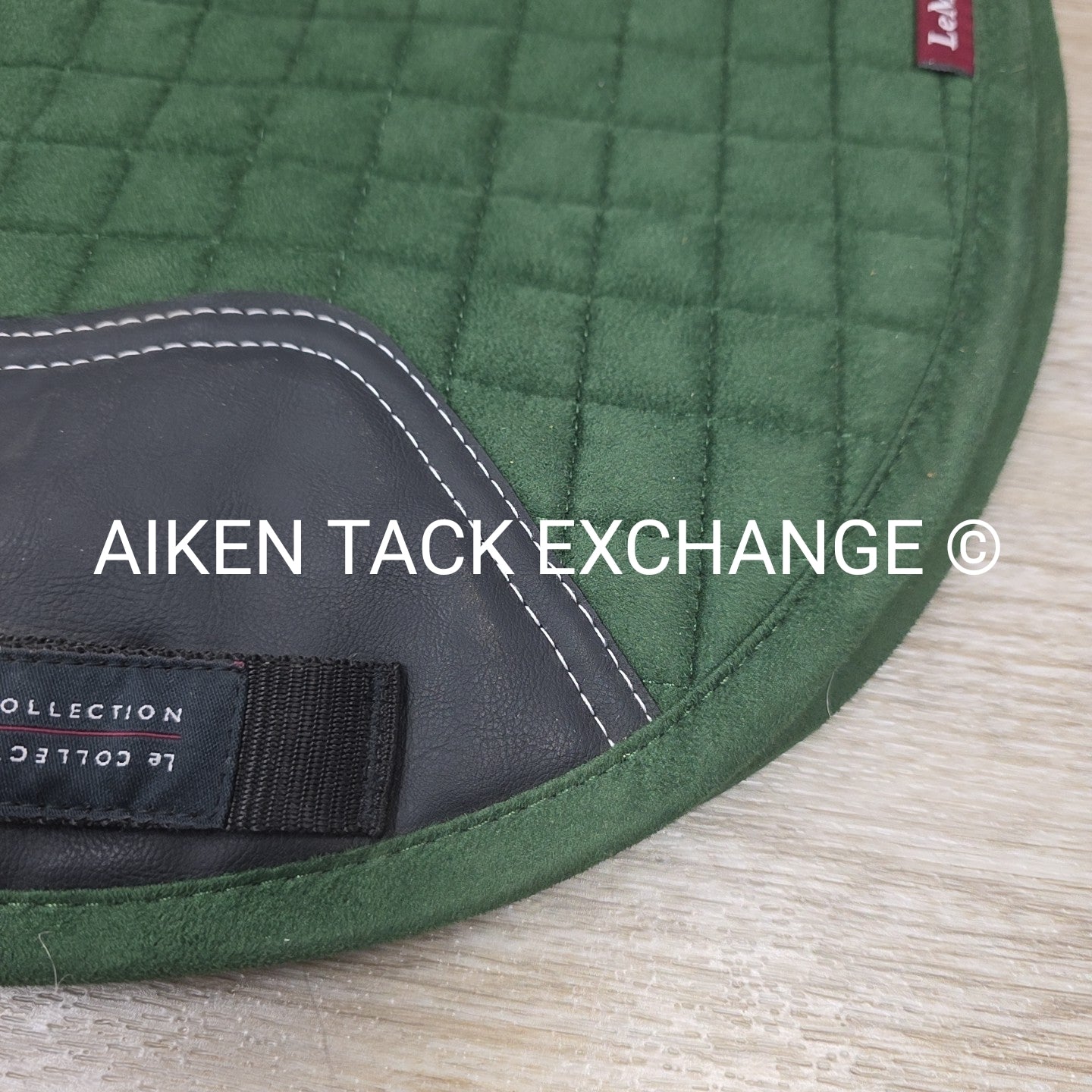 LeMieux Suede GP Saddle Pad, Hunter Green, Large