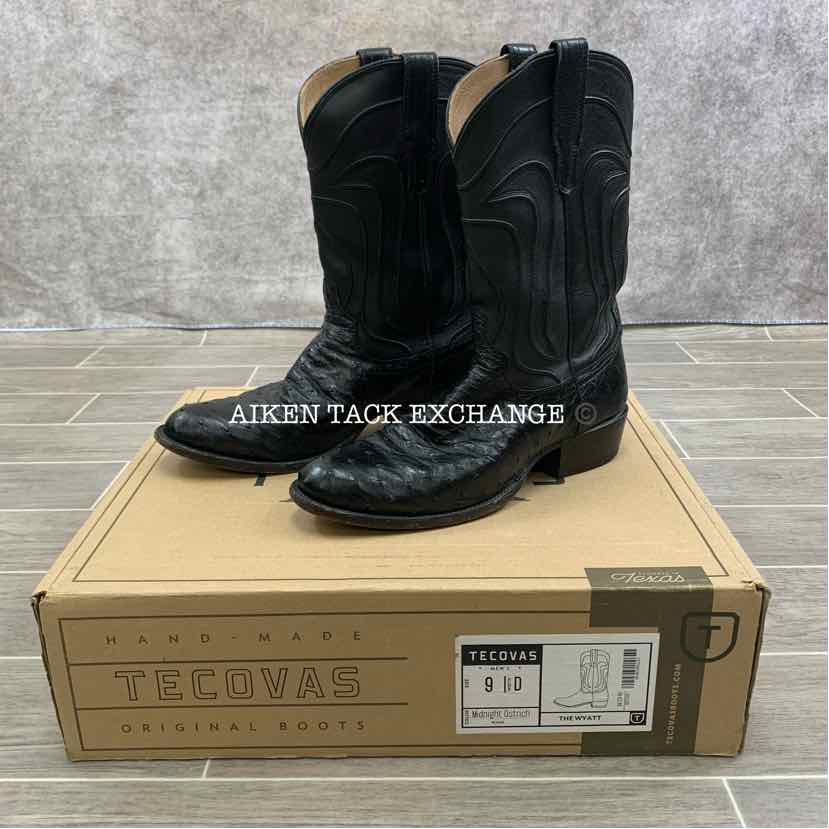 Tecovas The Jessie Ostrich Boots, Size 9