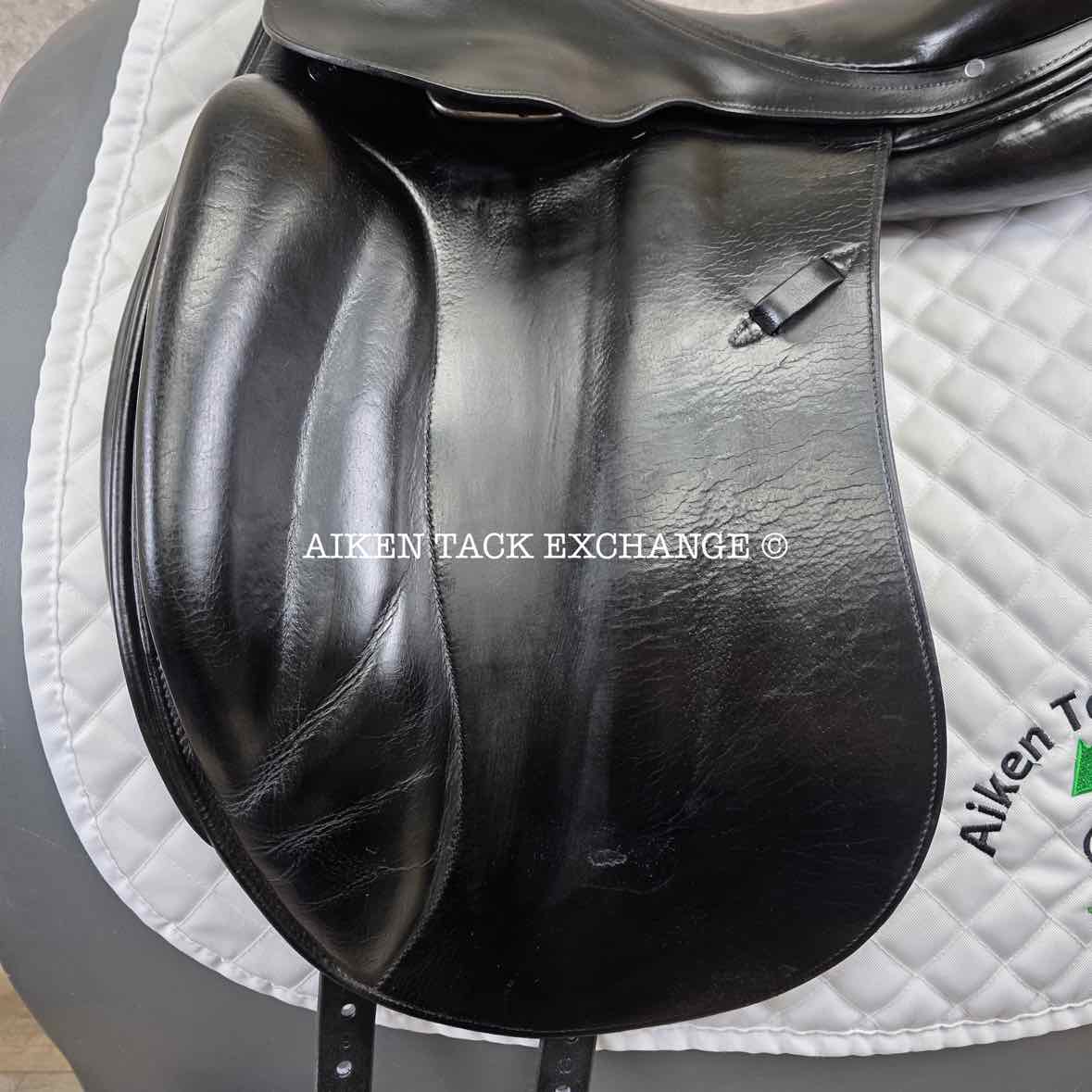 Hermes Corlandus Monoflap Dressage Saddle, 17.5