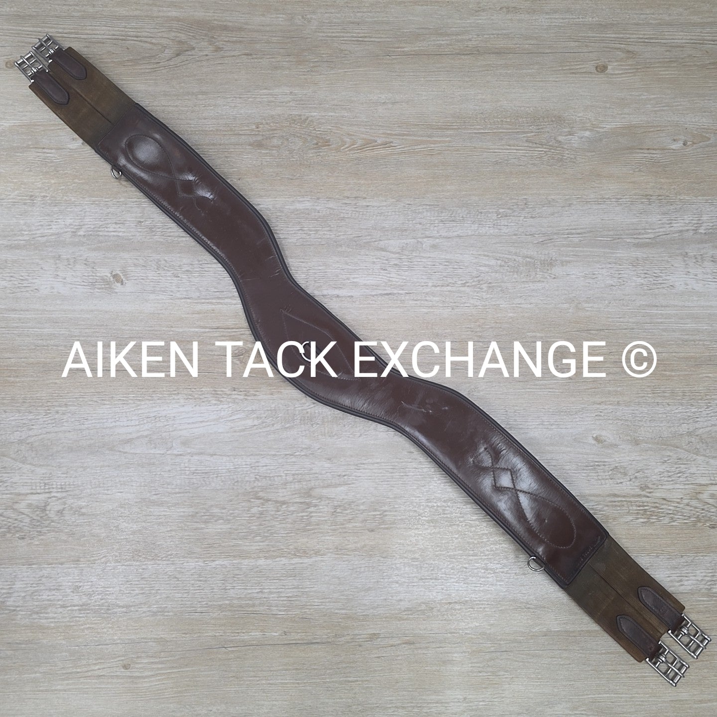 Total Saddle Fit Anatomic Shoulder Relief Girth, Brown, 56"