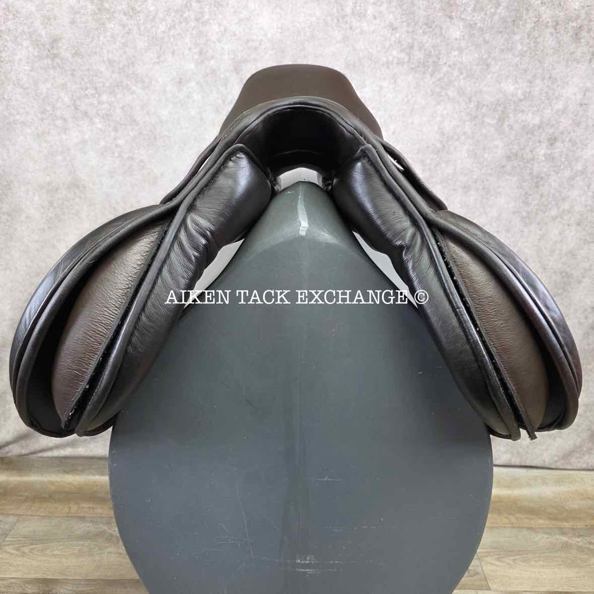 Pegasus Unicorn French Style Jump Saddle, 17.5" Seat, Auto-Adjusting Flex Tree