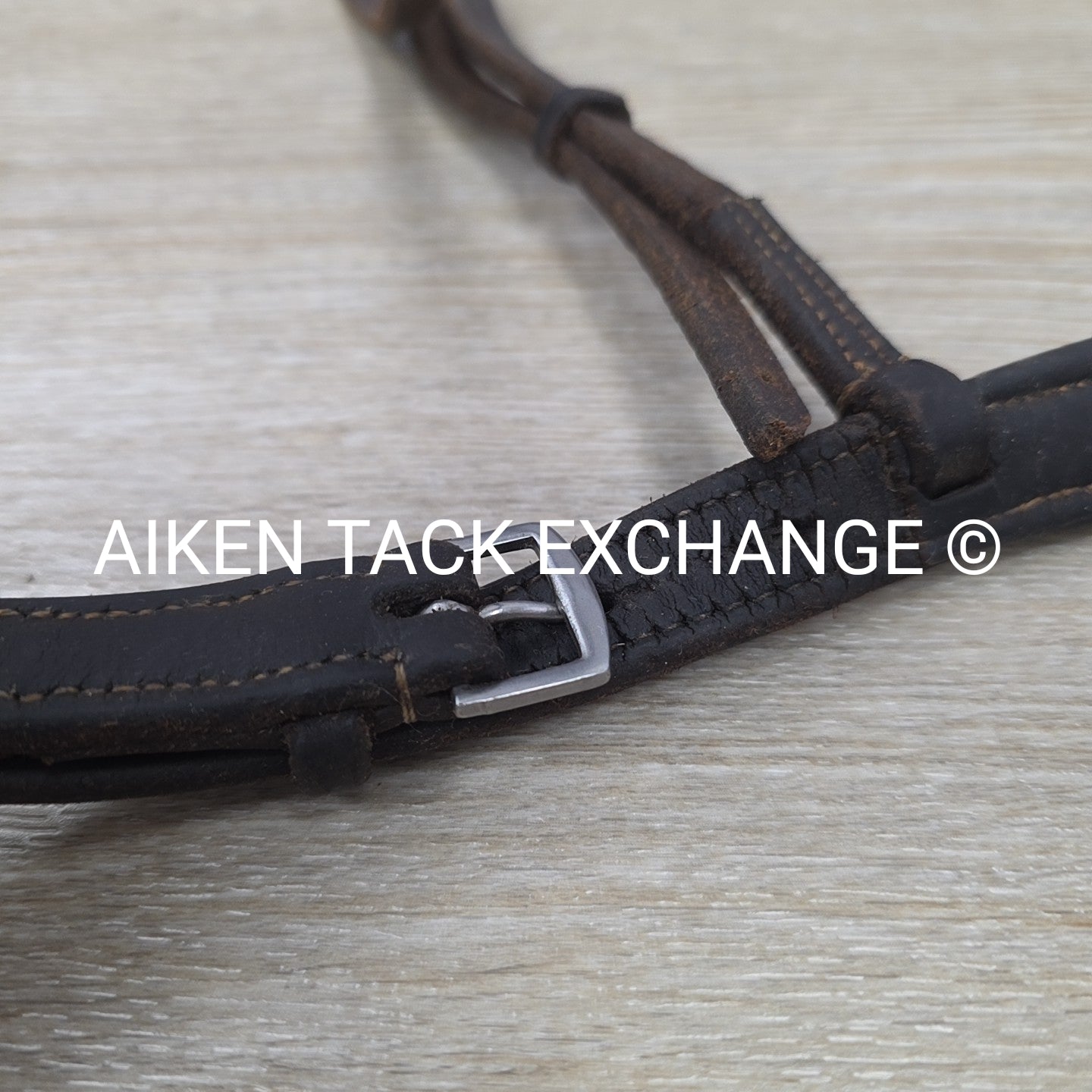 BARGAIN BUNDLE: 2 Edgewood Fancy Stitched Nosebands, Brown, Size Full