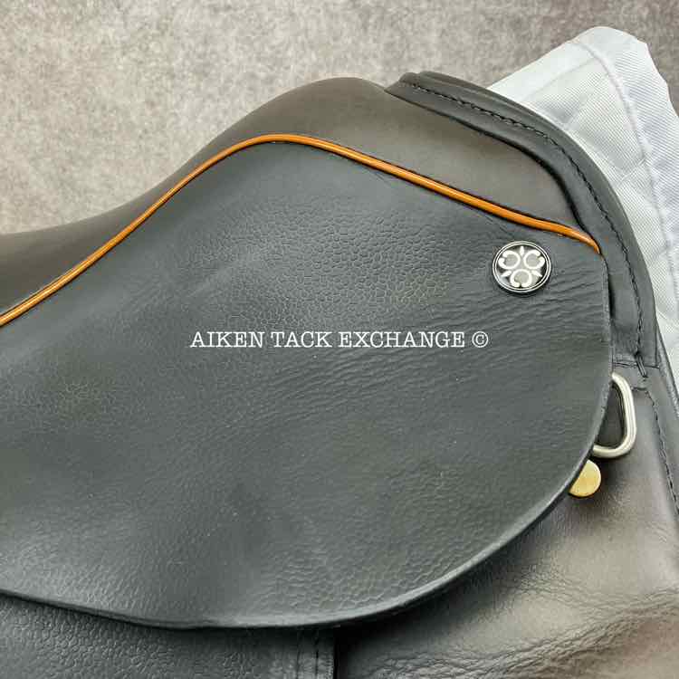 2019 Trilogy Amadeo Elite Dressage Saddle, 18" Seat, Medium Wide Tree, Wool Flocked Panels