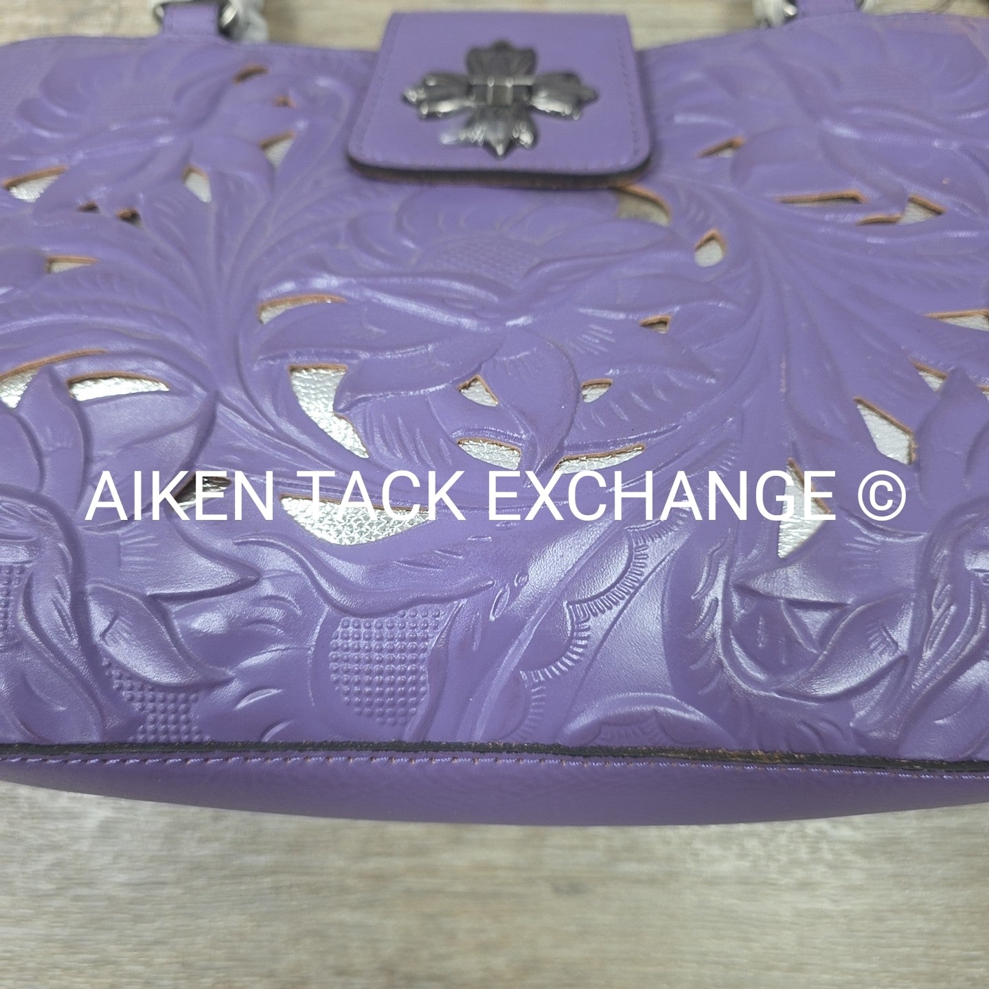 Patricia Nash Cut Out Tooling Cavo Tote