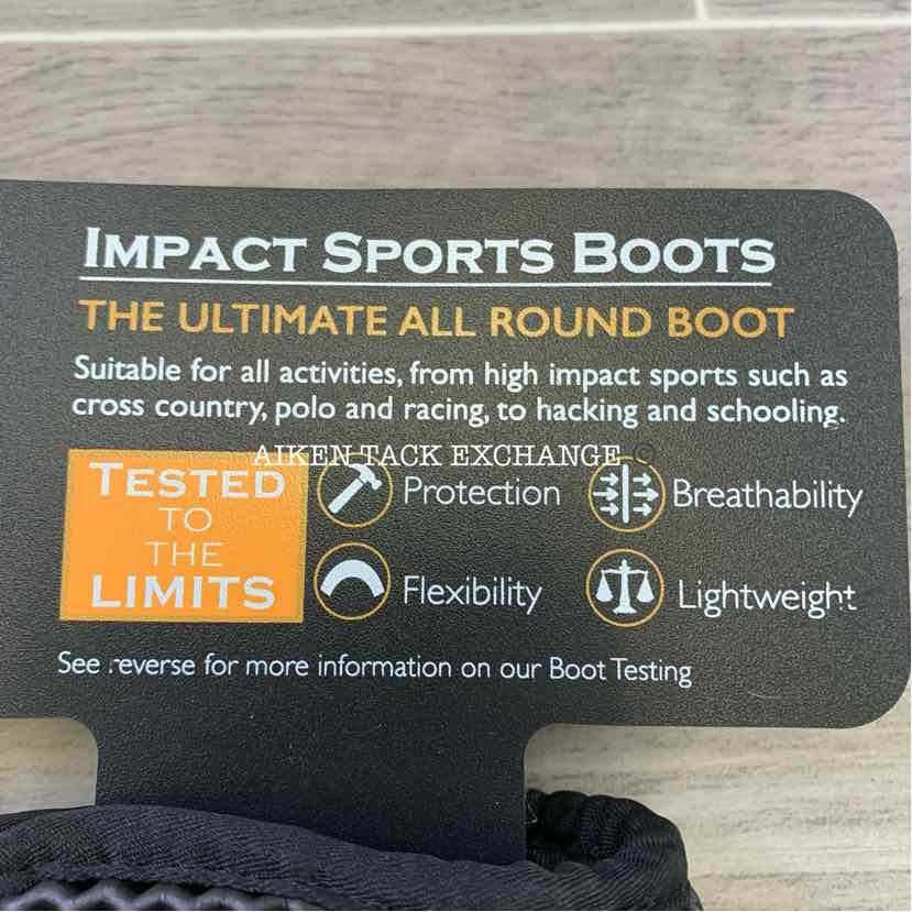 Equilibrium Impact Sport Boots, Front, Size Small