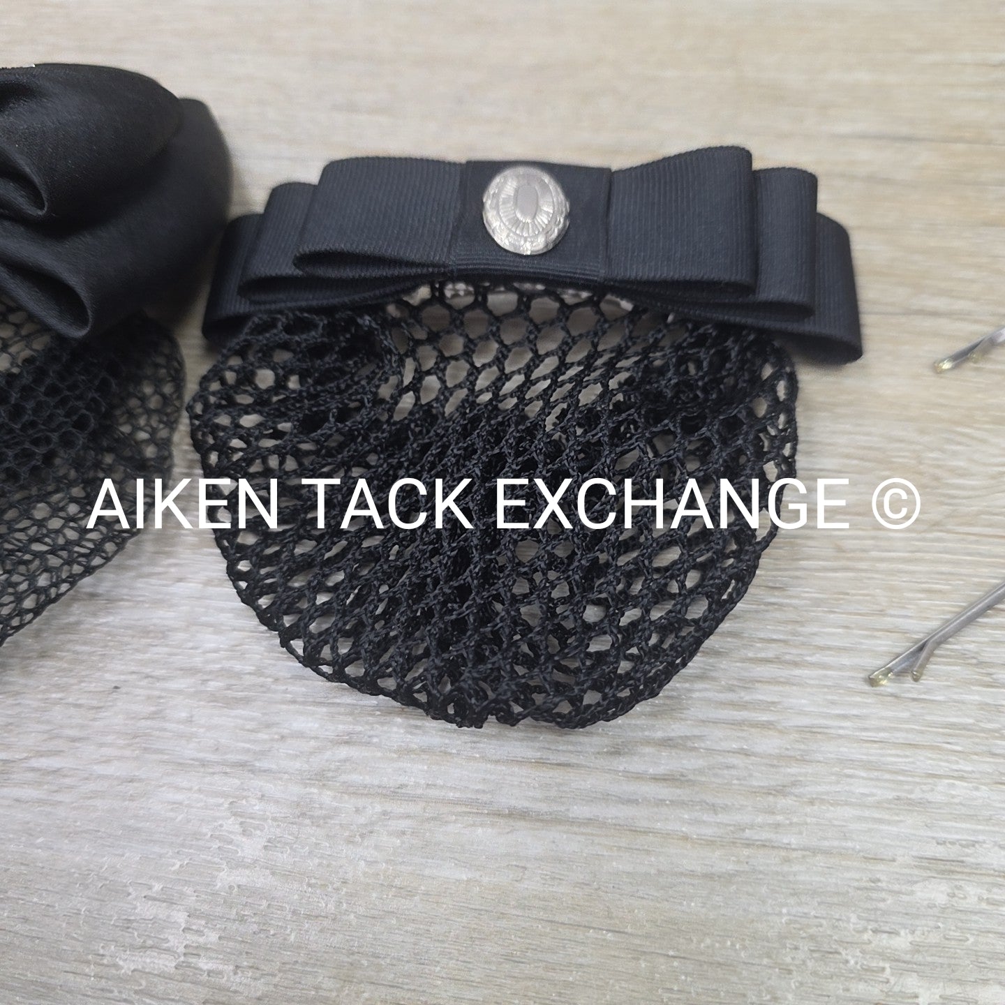BARGAIN BUNDLE: 2 Dressage Hair Net Clips + 4 Bobby Pins