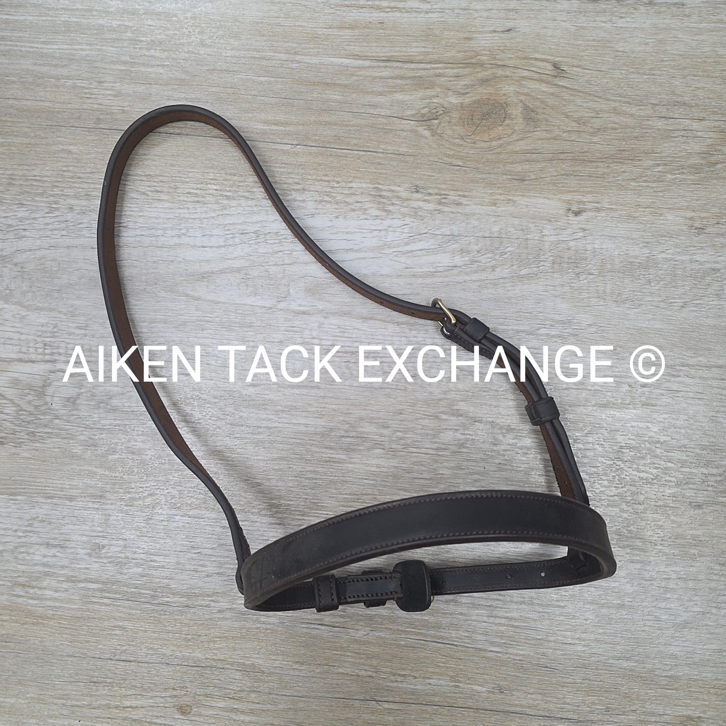 Billy Royal Straight Nose Training Caveson, Brown, Size Full