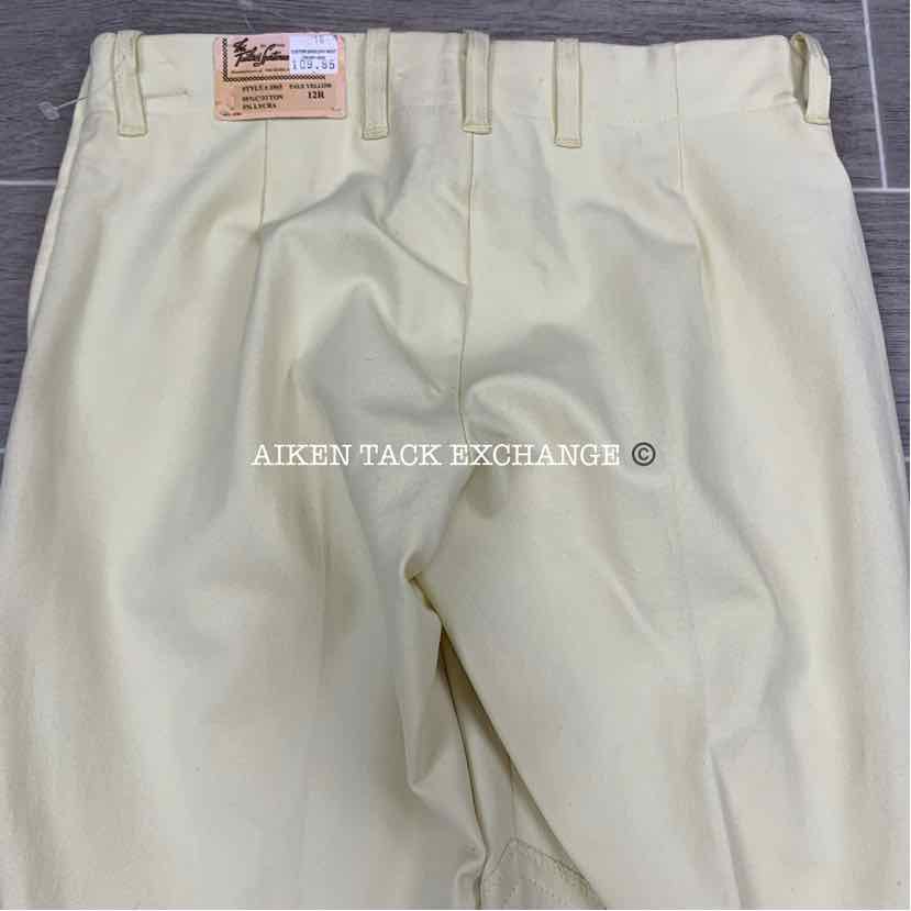 Tailored Sportsman Knee Patch Side Zip Breeches, Children's 12