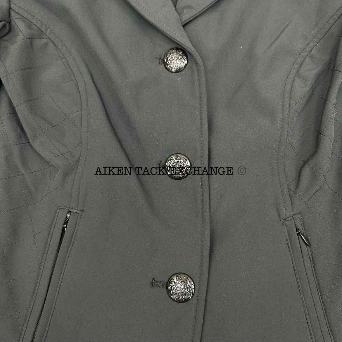 KAKI by Kathryn Hall Fleece Lined Show Coat, Size 14