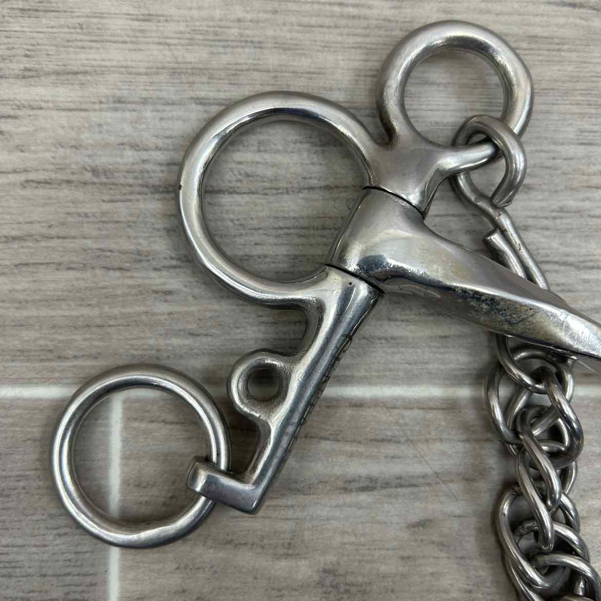 Centaur Single Joint Slow Twist Pelham Bit 5.5"