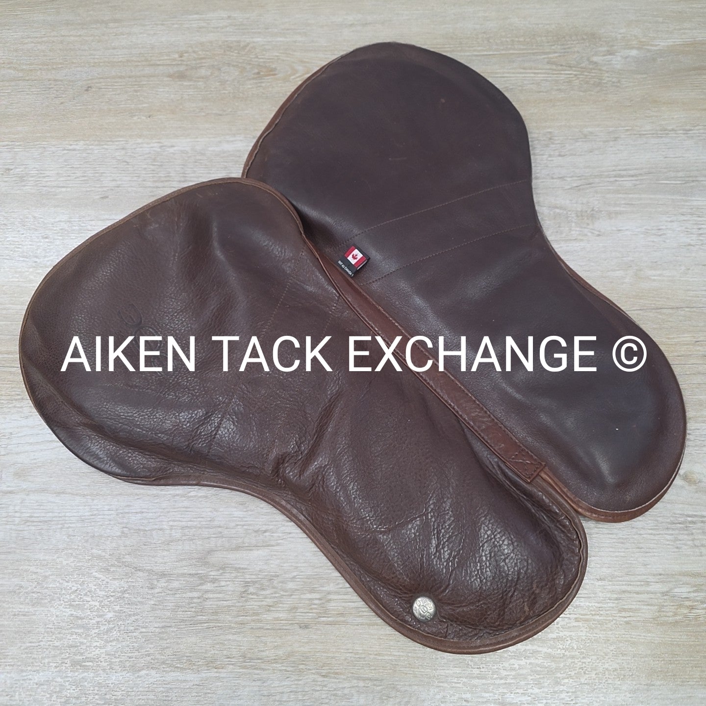 Ogilvy Leather & Foam Half Pad, 16.5" - 18"