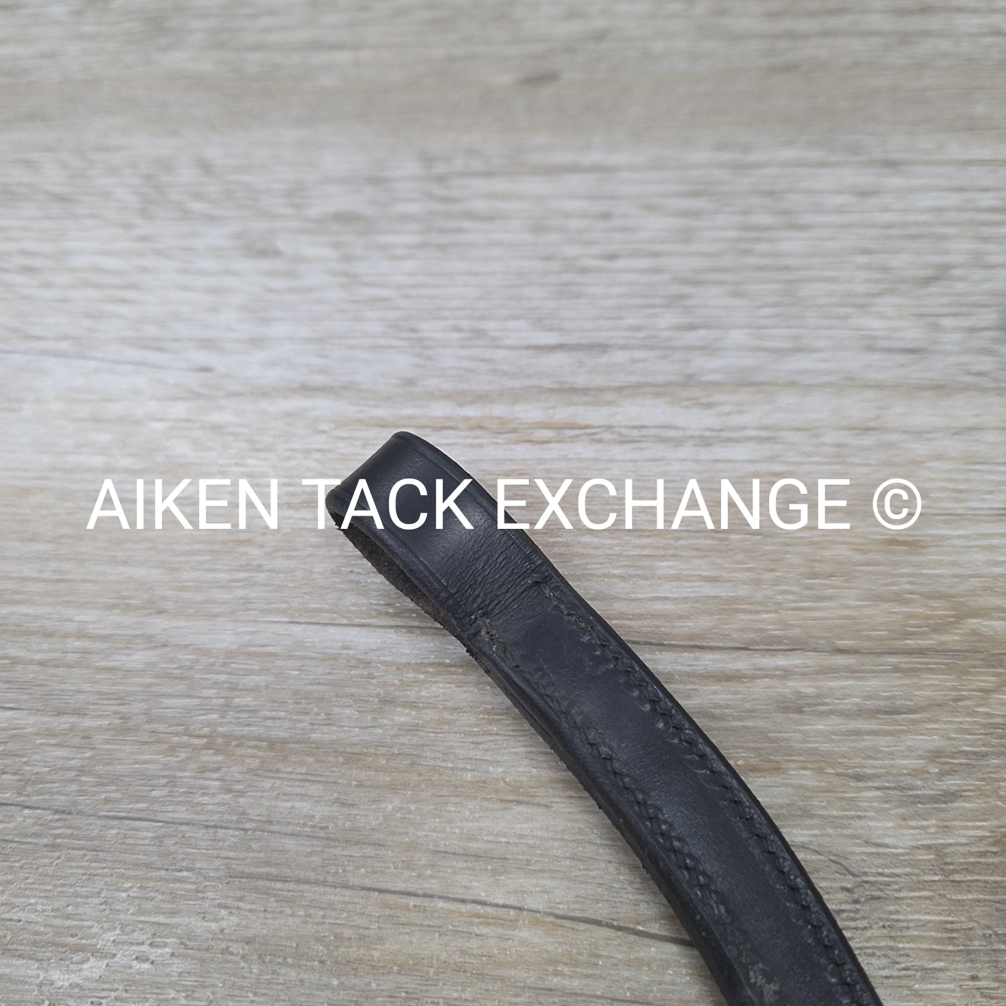 Passier Waved Big Stone Browband with Otto Schumacher Cover, Black & Clear, 17.5