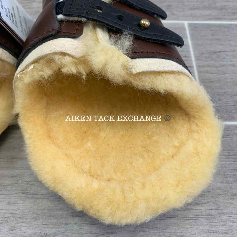 Courbette Laz Anliker Gygax Leather/Sheepskin Fetlock Boots, Size 1