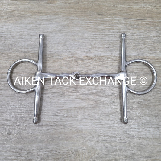 Single Joint Slow Twist Full Cheek Bit 5.5"