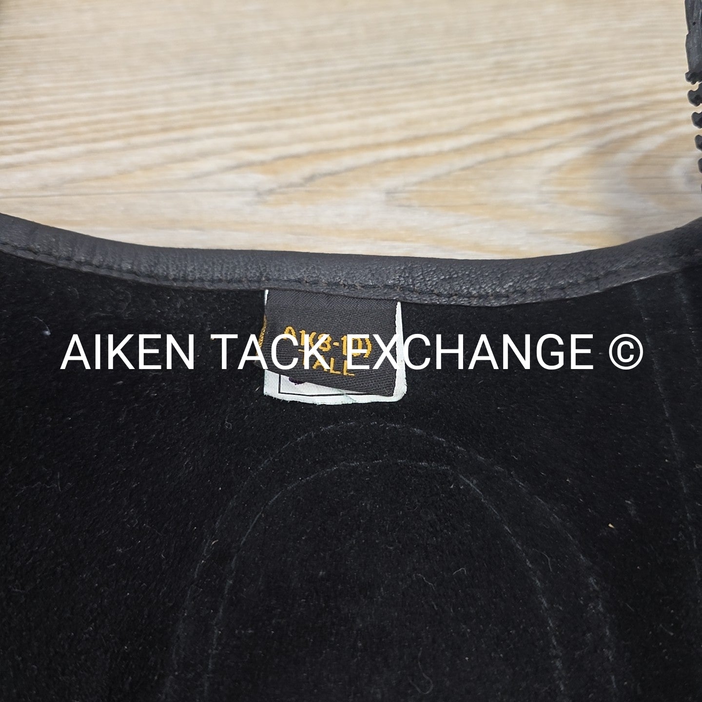 Ovation Suede Half Chaps, Black, Size 8 - 10 Tall