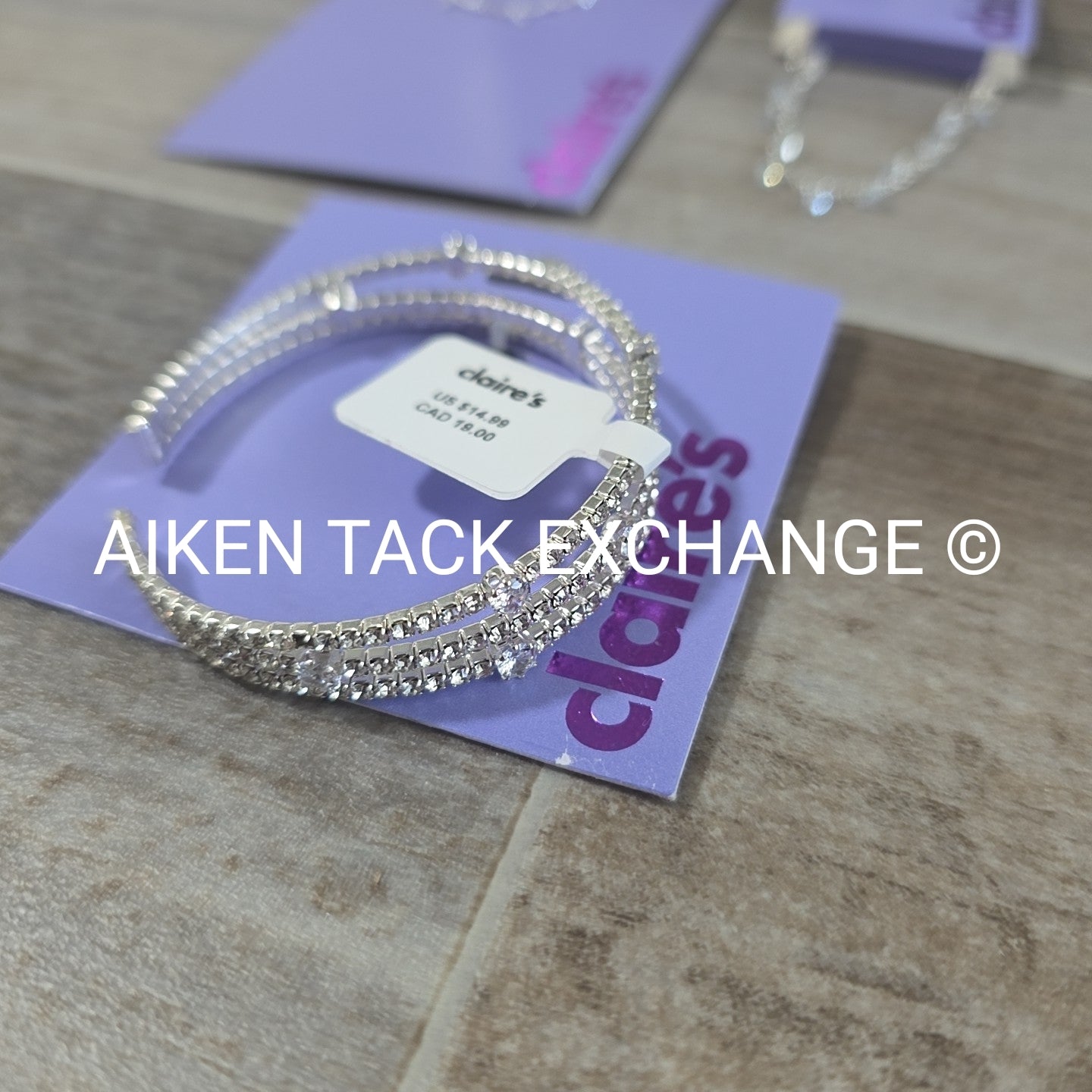 Claire's Jewelry Bundle - 2 Bracelets, 1 Necklace