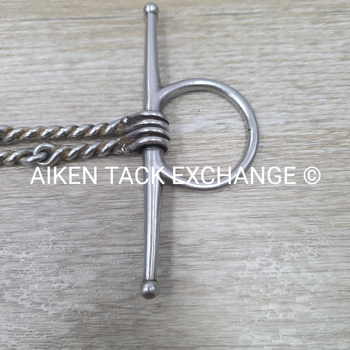 Full Cheek Double Twisted Wire Bit 5"