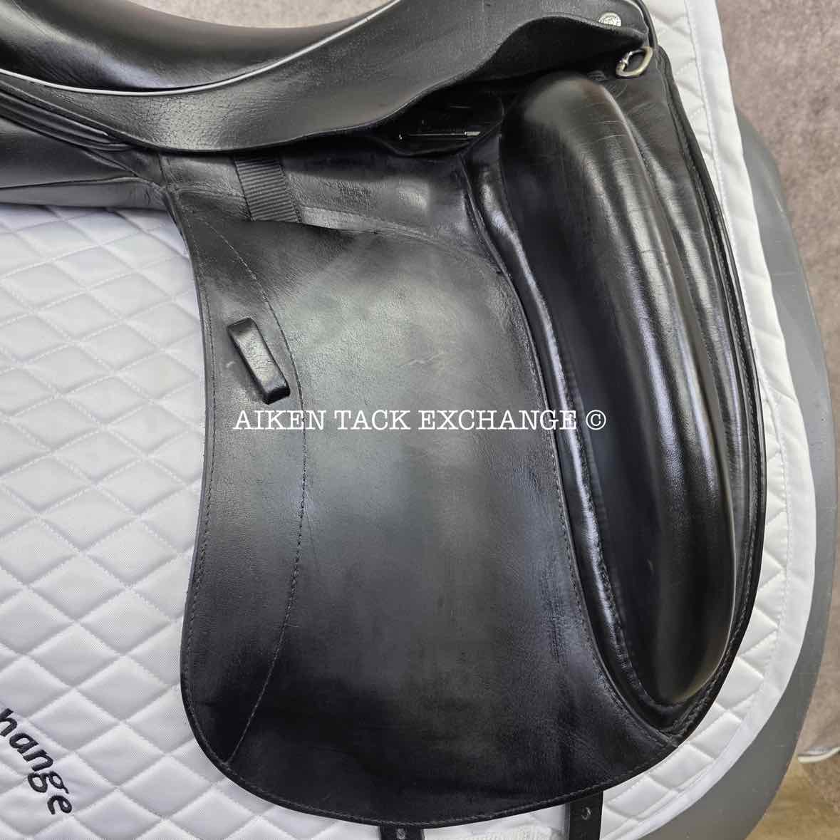 2015 Custom Saddlery Wolfgang Omni Dressage Saddle, 18" Seat, Adjustable Tree, Wool Flocked Panels