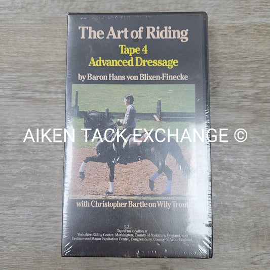 The Art of Riding: Tape 4, Advanced Dressage by Caron Hans von Blixen-Finecke