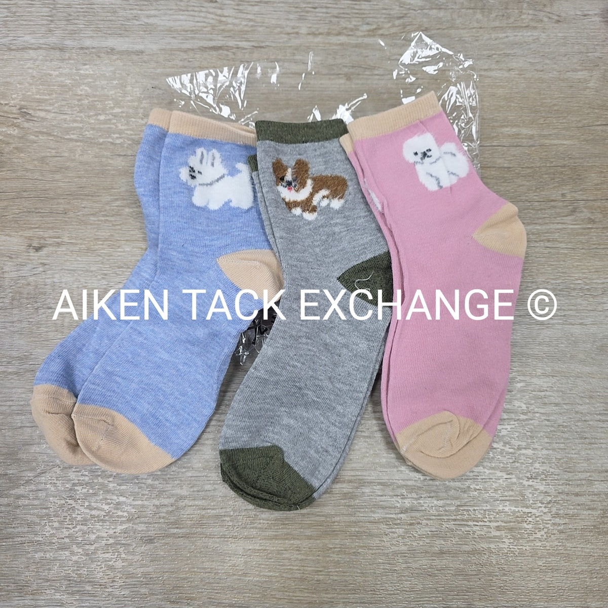 BARGAIN BUNDLE: 3 Pairs Knit Socks
