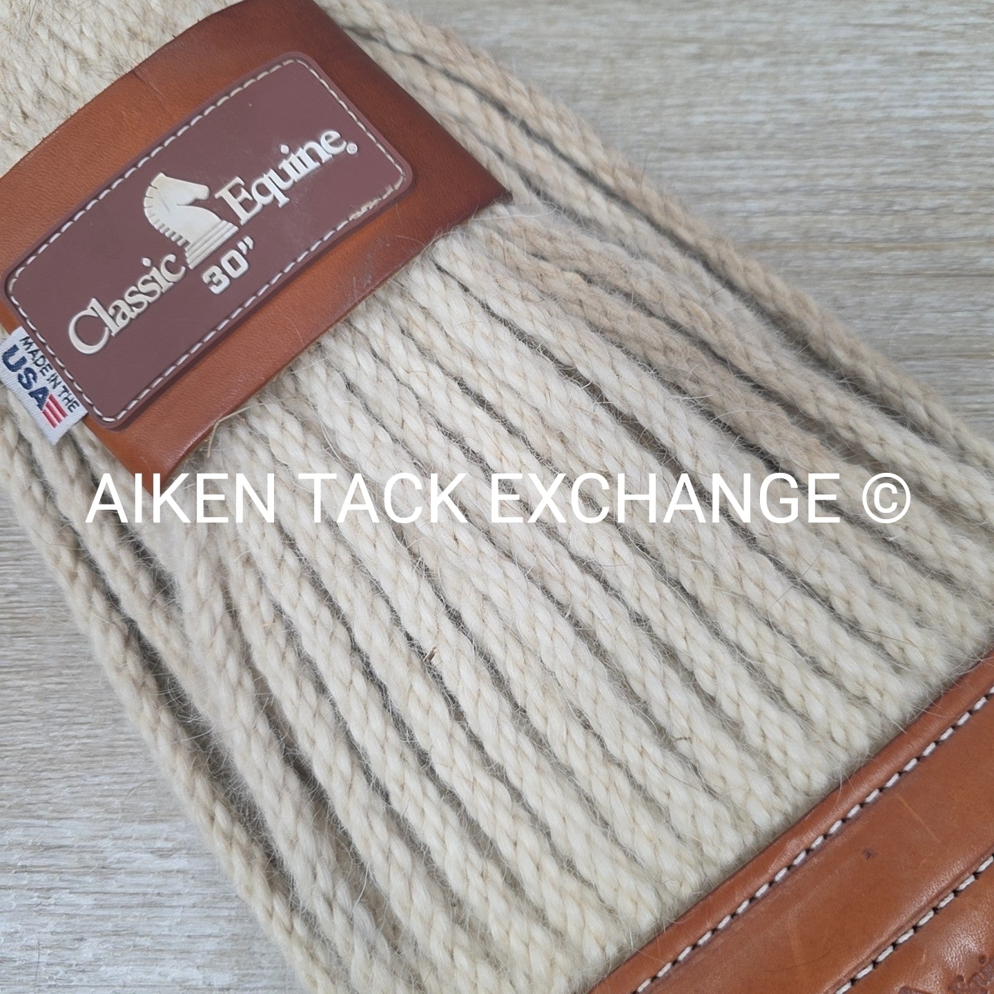 Classic Equine 100% Mohair Western Roper Cinch, 30"