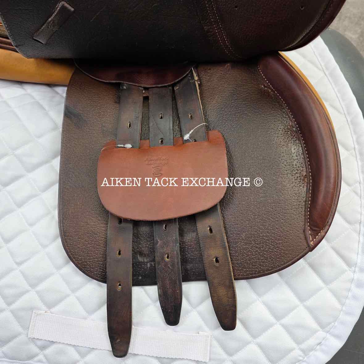 2015 Pessoa Rodrigo Close Contact Jump Saddle, 16" Seat, Adjustable Tree - XCH Changeable Gullet, Foam Panels